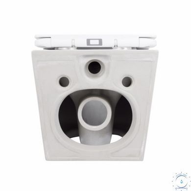 Унітаз підвісний Qtap Swan безобідковий з сідінням Soft-close QT16335178W SD00036227 фото