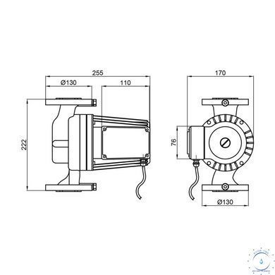 Насос циркуляційний Thermo Alliance LPA40-13-550 SD00049584 фото