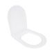 Сидіння для унітазу Qtap (Evia, Arvin, Leo 630) 410x330x22 мм, White, з мікроліфтом, Slim Duroplast, Quick Release QTSC179W49264 SD00055388 фото 3