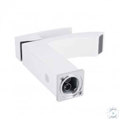 Смеситель для раковины Qtap Swan Cascada QTSWA270CRW45568 Chrome/White SD00051692 фото