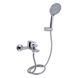 Смеситель для ванны Qtap Leo New (c душевым гарнитуром) QTLEO259CRM45563 Chrome SD00051687 фото 1