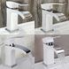 Смеситель для раковины Qtap Swan Cascada QTSWA270CRW45568 Chrome/White SD00051692 фото 7
