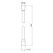 Шланг для ручного душа Qtap Hadice 1200 мм QTHADPVC120B Black Matt SD00047465 фото 2