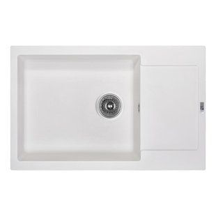 Кухонная мойка Lidz 781x510/200 WHI-01 (LIDZWHI01781510200) SD00044537 фото