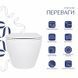 Унитаз подвесной Qtap Jay безободковый Ultra Quiet с сиденьем Soft-close QT07335177W SD00050899 фото 3