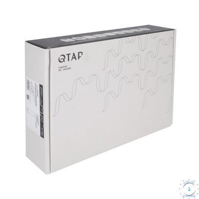 Смеситель для раковины Qtap Presto высокий QTPRE269GRP45582 Gunmetal Black SD00051706 фото