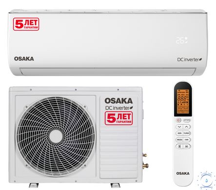 Кондиціонер Osaka Power Pro DC Inverter STVP-12HH3 (Wi-Fi) 23072372 фото
