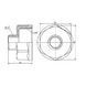 Переход Thermo Alliance Forte 1" 1/4х1/2" ВН SF3603215 SD00002609 фото 2