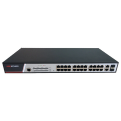 DS-3E2326P керований комутатор PoE з 24 портами Fast Ethernet via25631 фото