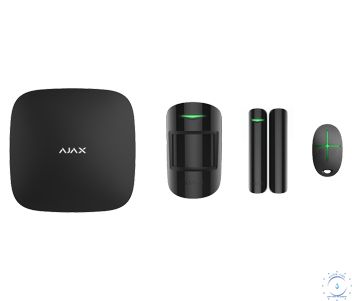 Ajax StarterKit Plus (Чёрный) Комплект охранной сигнализации via23868 фото