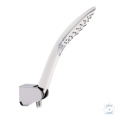 Смеситель для ванны Qtap Grand с поворотным изливом (c душевым гарнитуром) QTGRAWCR005 Chrome/White SD00039612 фото