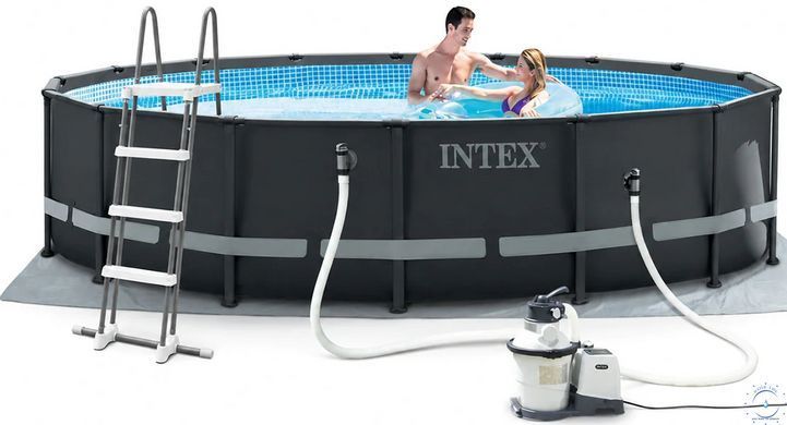 Каркасный бассейн Intex 26330 ULTRA XTR (549х132 см) с песочным фильтром, лестницей и тентом 31424 фото