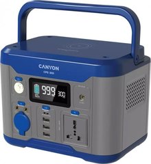 Портативная зарядная станция Canyon CPS-300 296Wh 300W Blue Grey (CND-PS13UNS) 23072038 фото