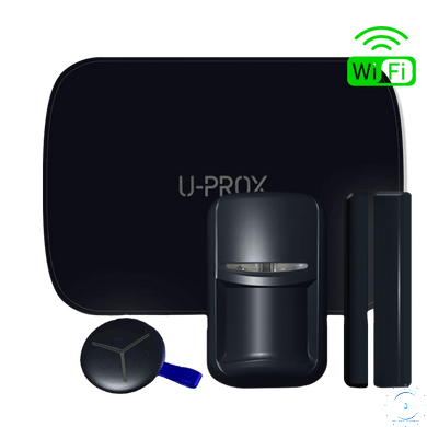 U-Prox MP WiFi S Black Комплект бездротової охоронної сигналізації via29681 фото