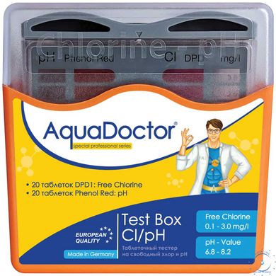 Тестер AquaDoctor Test Box Cl/pH ap5987 фото
