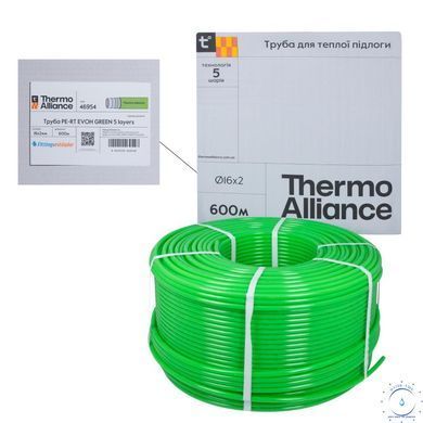 Труба Thermo Alliance PE-RT EVOH Green 5 шарів 16х2 мм (600 м) Spain SD00053078 фото
