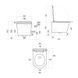 Унітаз підвісний Qtap Scorpio безободковий Ultra Quiet з сидінням Soft-close QT14332380ASW SD00054227 фото 2