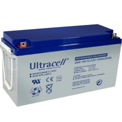 Ultracell UCG150-12 GEL 12 V 150 Ah Акумуляторна батарея via31058 фото