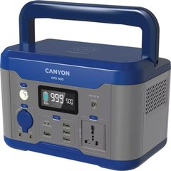 Портативна зарядна станція Canyon CPS-500 515Wh 500W Blue Grey (CND-PS15UNS) 23072039 фото