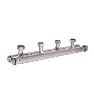 Коллектор распределительный Thermo Alliance Forte Quick System для 2 насосных групп 1 1/4"x1, нерж. сталь SUS 304 TAF-QSK2 SD00054506 фото