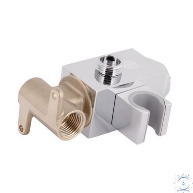 Набор для гігієнічного душу Qtap Swan Cascada прямокутний QTSWA262CRM45567 Chrome SD00051691 фото
