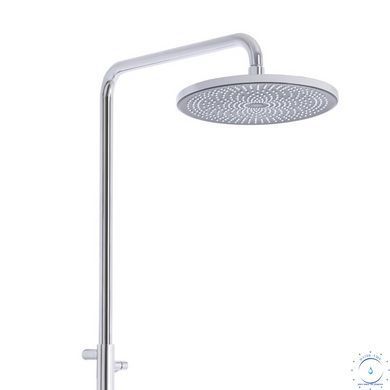 Душова система універсальна Qtap Sloup термостатична на два споживачі QTSL57103ONC Chrome SD00042915 фото
