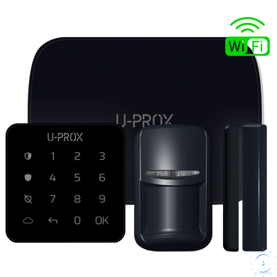 U-Prox MP WiFi kit Black Комплект беспроводной охранной сигнализации via29682 фото