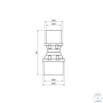 Муфта прес Icma 26х20 №400 SD00006298 фото