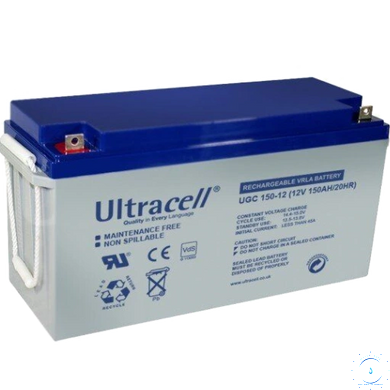 Ultracell UCG150-12 GEL 12 V 150 Ah Аккумуляторная батарея via31058 фото