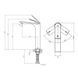 Смеситель для раковины Qtap Vlasta New высокий QTVLA269GMB45653 Gunmetal Black PVD SD00051777 фото 2