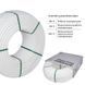 Труба Thermo Alliance PEX-A EVOH White 5 шарів 16х2 мм (320 м) Spain SD00053079 фото 6