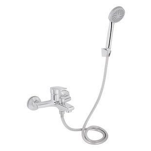 Змішувач для ванни Lidz Gloria 006 (з душовим гарнітуром) (k35) LDGLO006CRM35118 Chrome SD00041222 фото
