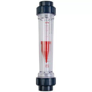 Ротаметр Aquaviva DN20 с муфтовым окончанием d25 мм 100-1000 л/ч 28348 фото