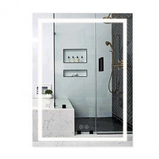 Зеркало Qtap Mideya (MI1) 600х800 с LED-подсветкой Touch, с антизапотеванием, диммером QT2078F937W SD00036740 фото