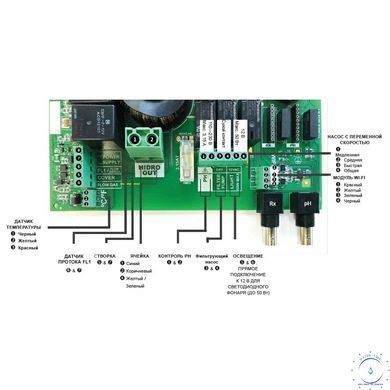 Хлоргенератор Hayward Aquarite Advanced 16 (65 м&sup3;, 16 г/год) з функцією управління басейном 22108 фото
