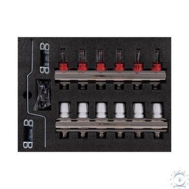 Колектор з витратомірами Thermo Alliance Standart 1" 6 виходів SD235W6 SD00021384 фото