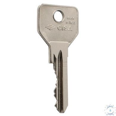 CISA C2000 70 (35*35) нікель матовий 3 ключі Циліндр 99-10025945 фото