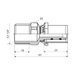 Переходник пресс Icma 32х1" 1/4 НР №402 SD00007216 фото 2