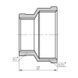 Муфта редукційна Thermo Alliance Forte 1&nbsp;1/2х1" ВВ SF3574025 SD00002548 фото 2