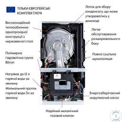 Котел газовый Airfel Optimum Premix 23 кВт SD00053195 фото