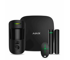 Ajax StarterKit Cam Plus (чёрный) Комплект охоронної сигналізації via23908 фото