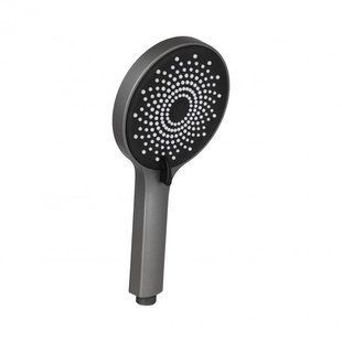 Лейка для ручного душа Lidz Niagara 32 120 мм округлая LDNIA32GRP48536 Graphite SD00054660 фото