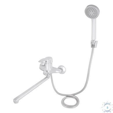 Смеситель для ванны Lidz Anny 005 с поворотным изливом (c душевым гарнитуром) (k40) LDANN005CRM35120 Chrome SD00041224 фото