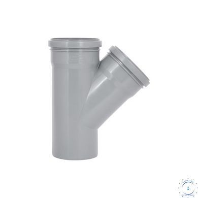 Тройник канализационный Ostendorf-OSMA HT-System PLUS d110/110/110&times;45&deg; SD00057158 фото