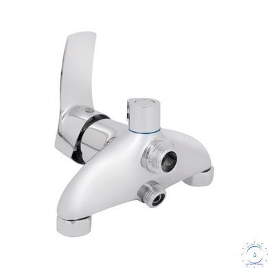 Смеситель для ванны Lidz Anny 005 с поворотным изливом (c душевым гарнитуром) (k40) LDANN005CRM35120 Chrome SD00041224 фото