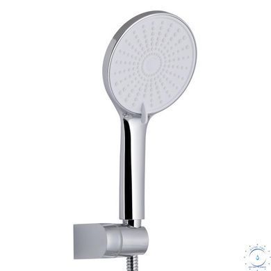 Змішувач для ванни Qtap Jay (з душовим гарнітуром) QTJAY259CRW45553 Chrome/White SD00051677 фото