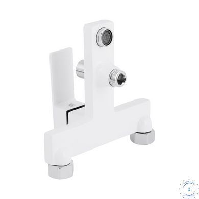Змішувач для ванни Qtap Gemini (з душовим гарнітуром) QTGEM259CRW45683 Chrome/White SD00051807 фото