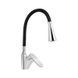 Змішувач для кухні Lidz Tani 007F3 з гнучким виливом (k40) LDTAN007F3BCR37649 Chrome/Black SD00043752 фото 1