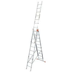 KRAUSE Tribilo Универсальная 3-секционная лестница 3х10 ст via29837 фото