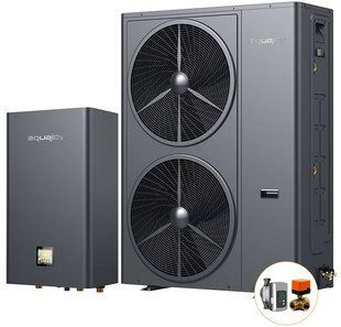Інверторний тепловий насос для дому Aquajoy Plus 16T (15.57 кВт), циркуляційний насос + триходовий клапан 42857 фото